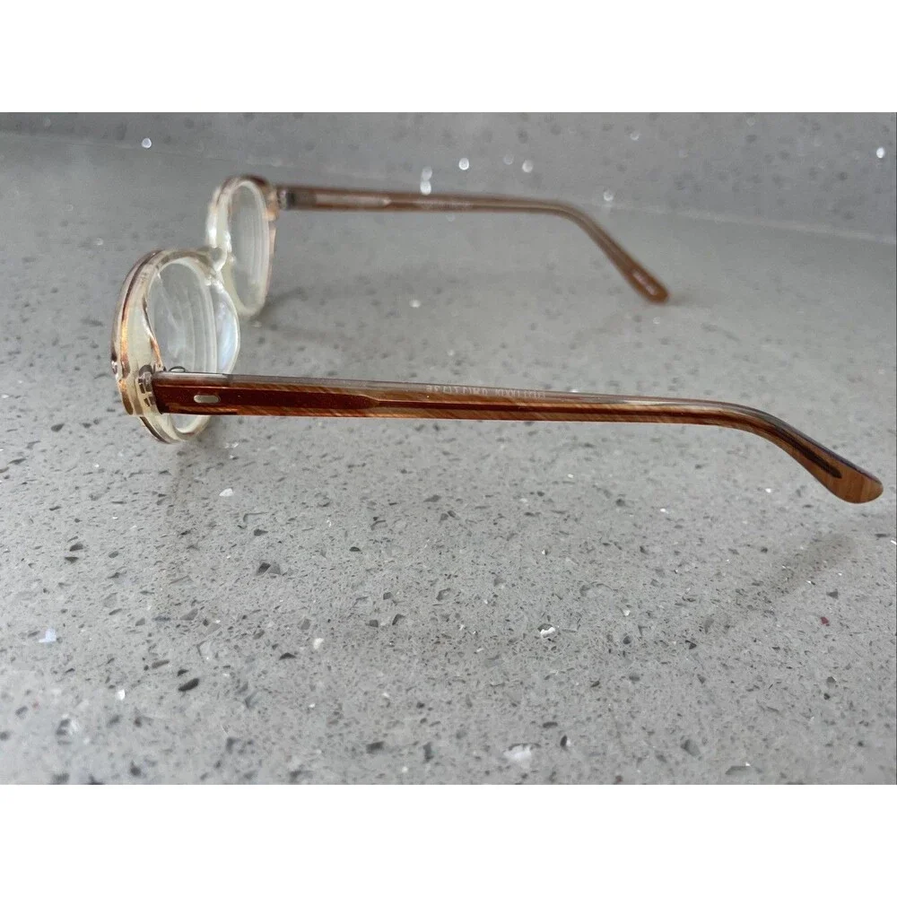 Modern KATHY BROWN 49-17-135 Brown Fade Full Rim Plastic Eyeglasses Frames ONLY